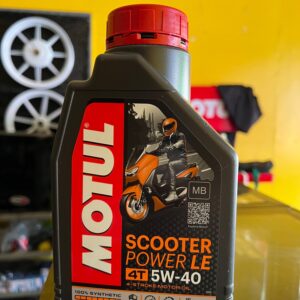 Motul oil Scooter Power LE Fully Sync 5W-40