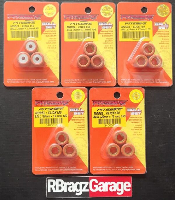 Pitsbike 15g Flyball (3pcs) click