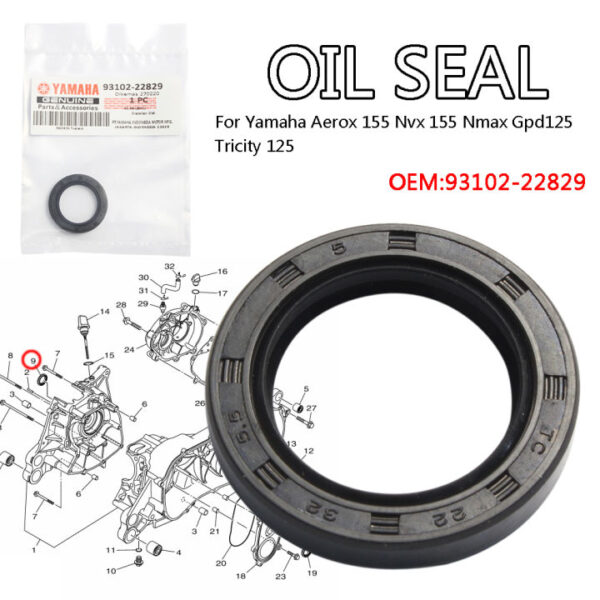 Magneto Oil seal for nmax/aerox